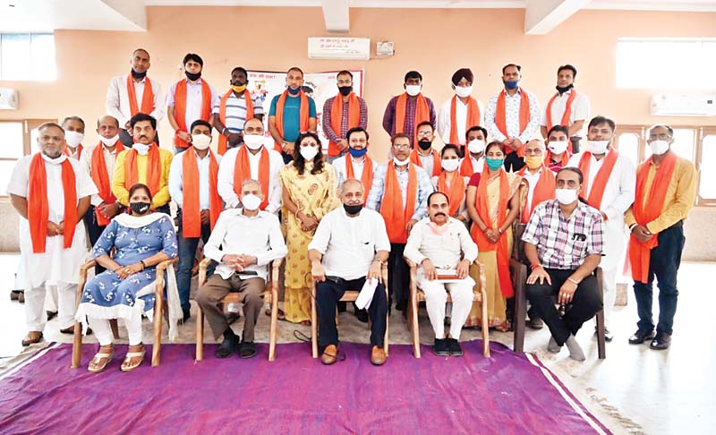 विश्व हिंदू परिषद चंडीगढ़ का विस्तार, परशुराम भवन सेक्टर-37 में बैठक में सौंपी जिम्मेदारी