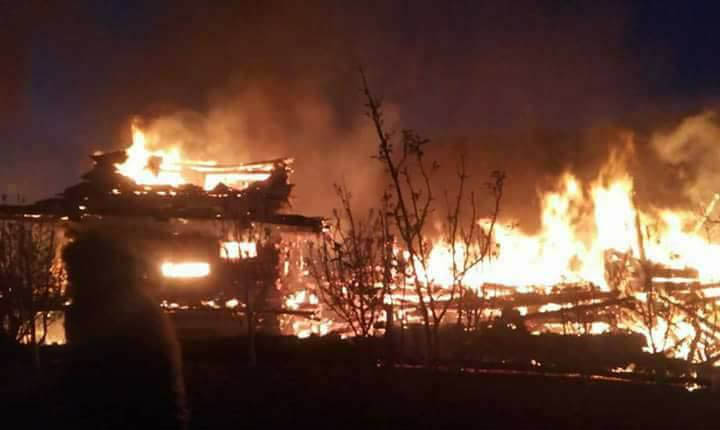 चंबा में बड़ा हादसा, मकान की आग में जिंदा जला युवक, पति-पत्नी ने भाग कर बचाई जान
