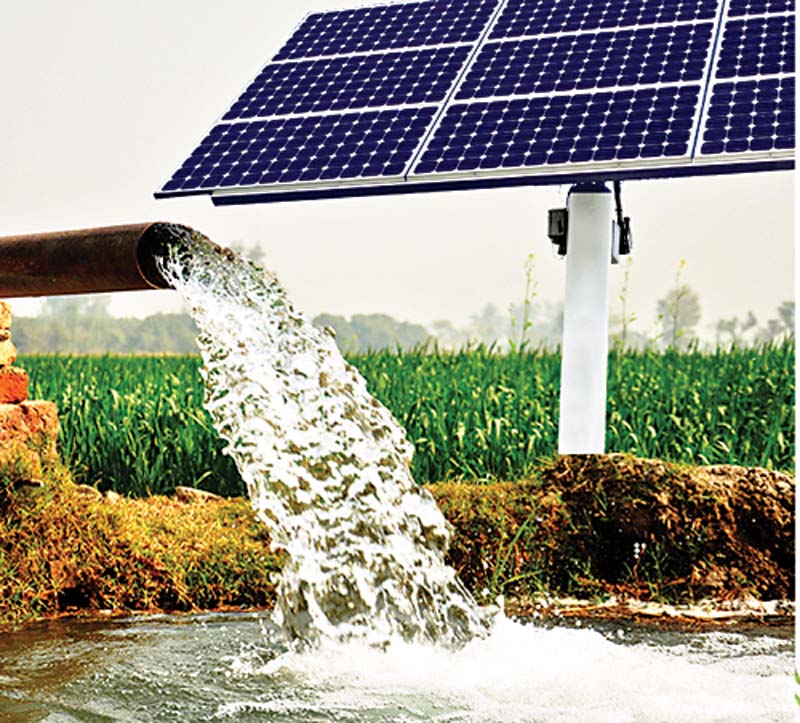 सौर पंपों से खेतों तक पहुंचेगा पानी
