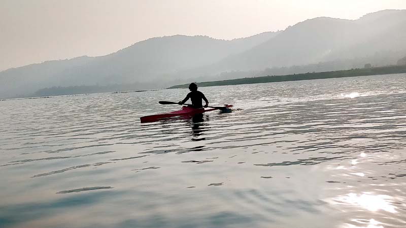 नौ होनहारों ने सीखीं वॉटर स्पोर्ट्स की बारीकियां