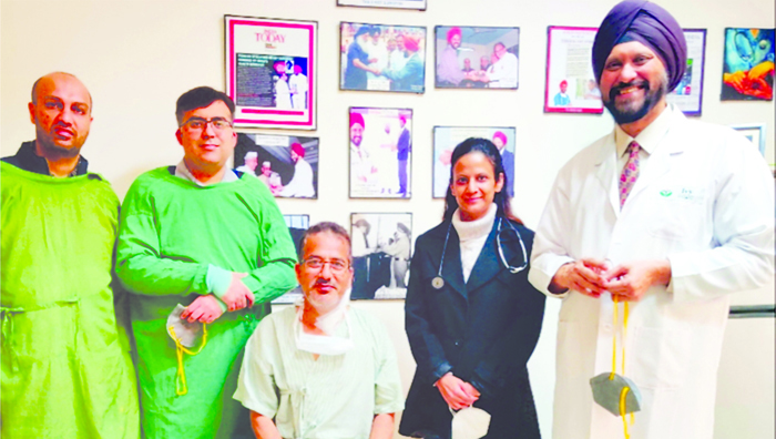 आईवी अस्पताल मोहाली में सिक्योरिटी इंचार्ज, अशोक कुमार को ब्रेन स्ट्रोक सर्जरी से मिला नया जीवन