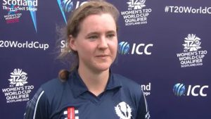 आईसीसी रैंकिंग में शीर्ष 10 में आने वाली स्कॉटलैंड की पहली खिलाड़ी बनी कैथरीन ब्रायस
