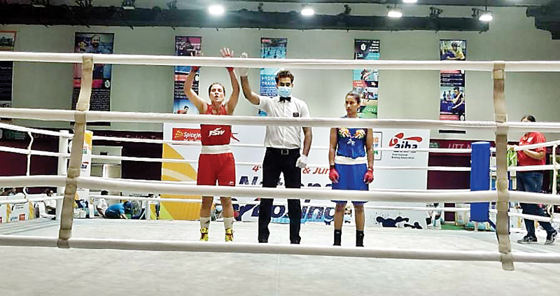 नेशनल में हिमाचली बेटी का सोना, युवा बॉक्सिंग स्पर्धा में किन्नौर की स्नेहा ने जीता पदक