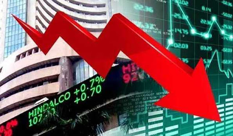 Stock Market: ओमिक्रॉन की दहशत: शेयर बाजार में भूचाल, 949 अंक गिरा सेंसेक्स  - divya himachal