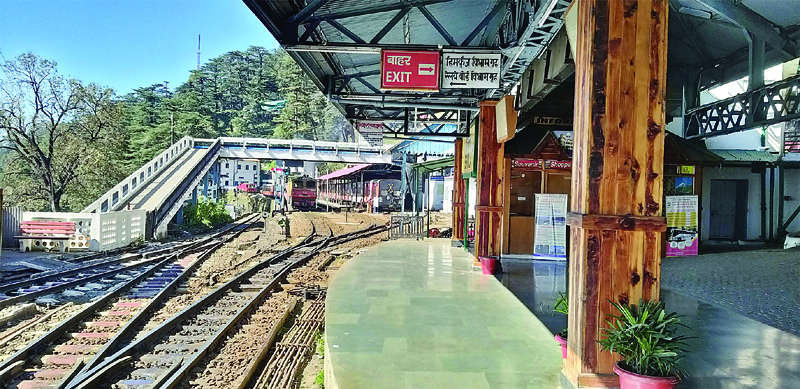शिमला-कालका ट्रैक पर फिर दौड़ेगी पैसेंजर ट्रेन
