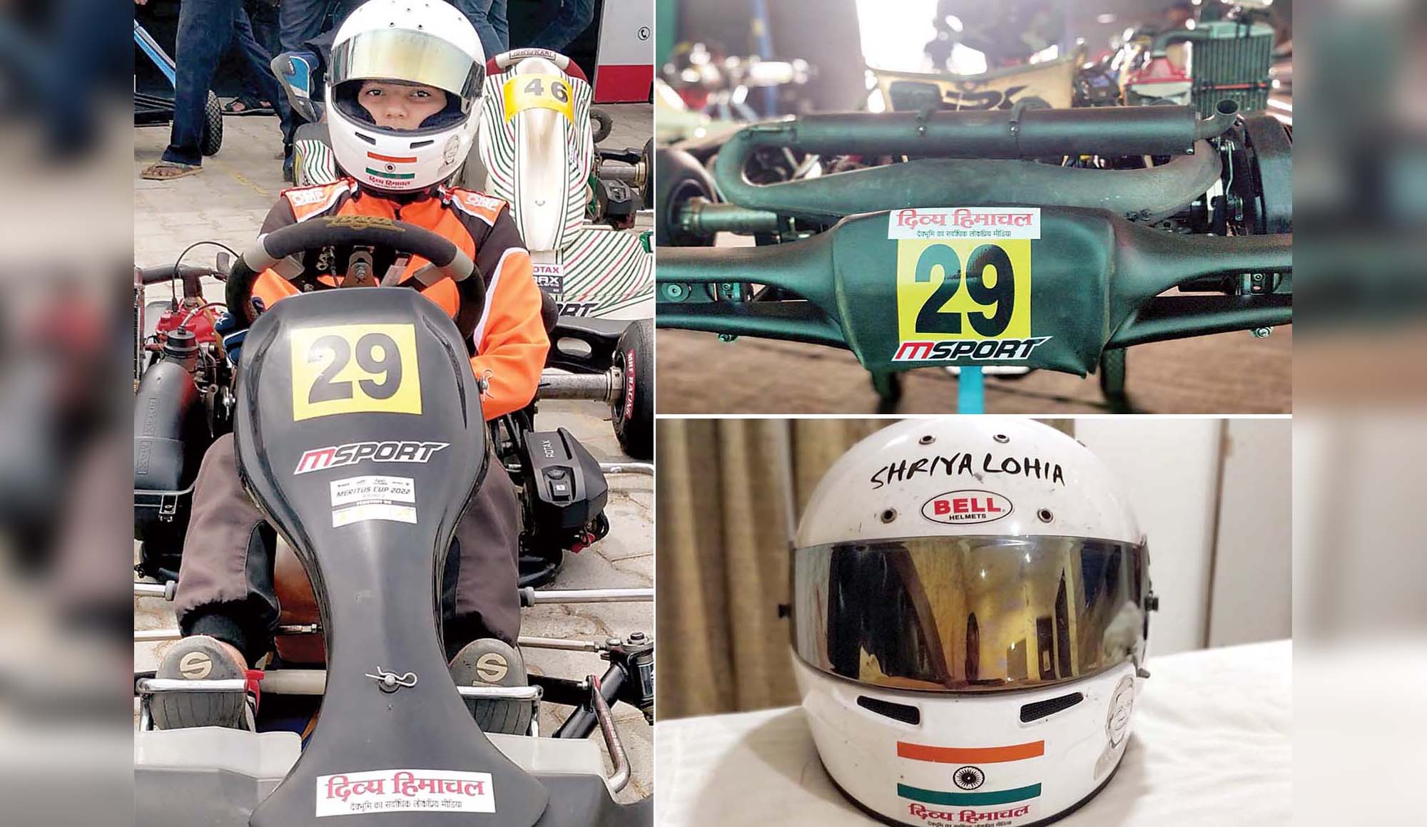 Karting Racer Shreya Lohiya : दिव्य हिमाचल के लोगो संग उतरी श्रिया लोहिया टॉपर