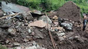 सुंदरनगर में भारी बारिश ने ढहाया कहर, गोशाला के बह जाने से 15 बकरियों और तीन गउओं की मौत