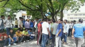 एनआईटी कर्मचारियों के वेतन में कटौती, विरोध में उतरे मुलाजिम