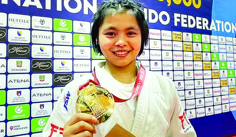 मणिपुर की 15 साल की लिंथोई ने रचा इतिहास, वर्ल्ड कैडेट जूडो चैंपियनशिप का पहला गोल्ड जीता
