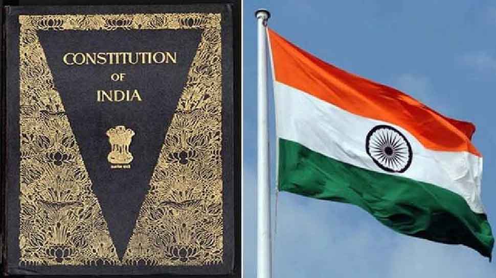 संविधान सभा ने भारत के संविधान को कब अपनाया था?