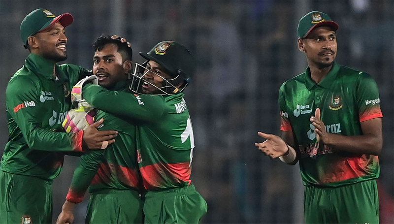 रोमांचक मुकाबले में बांग्लादेश ने भारत को पांच रन से हराया, सीरीज जीती