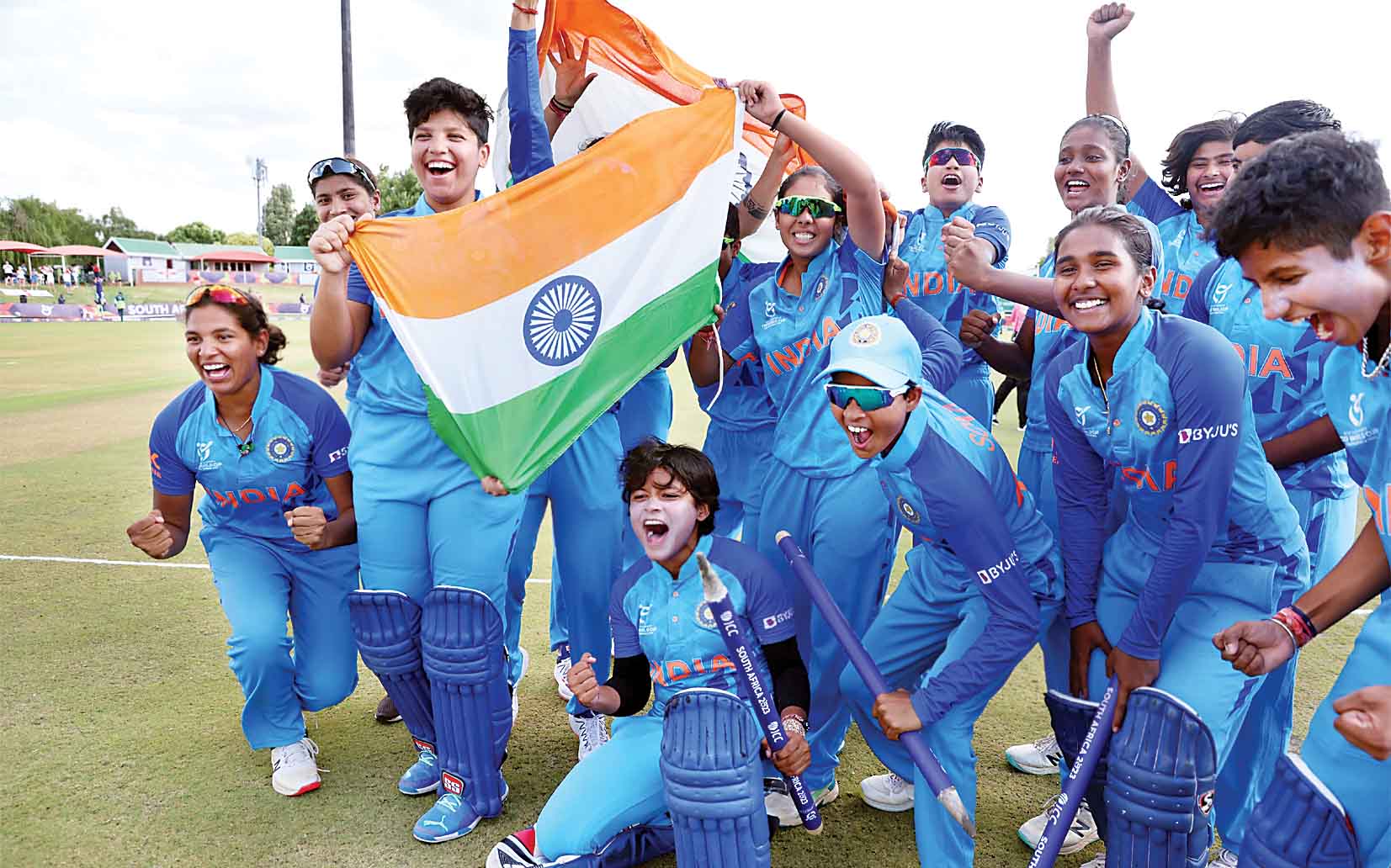 भारतीय बेटियों ने रचा इतिहास, अंग्रेजों को रौंद पहला अंडर-19 ट्वेंटी-20 वर्ल्ड कप जीता, सात विकेट से हराया इंग्लैंड