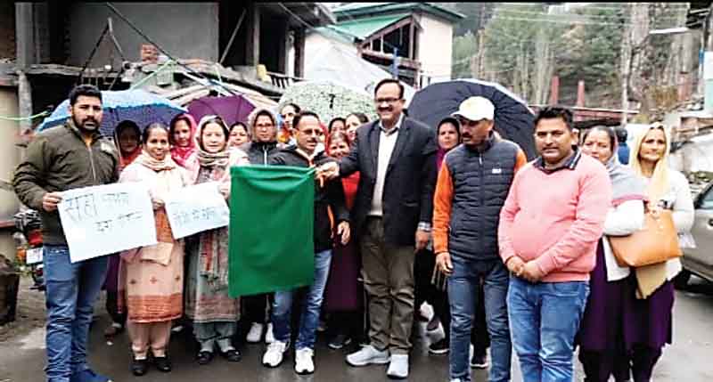 पोषण रैली में बताया मोटे अनाज का महत्त्व