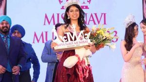 मिस हिमाचल की फर्स्ट रनरअप रवितनया शर्मा की ऊंची उड़ान, जीता मिस नवी मुंबई 2023 का खिताब
