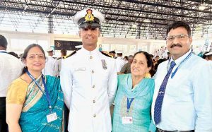 लंबागांव के अरिंदम सूद नौसेना में सब-लेफ्टिनेंट, विधायक यादविंदर गोमा ने भी दी बधाई