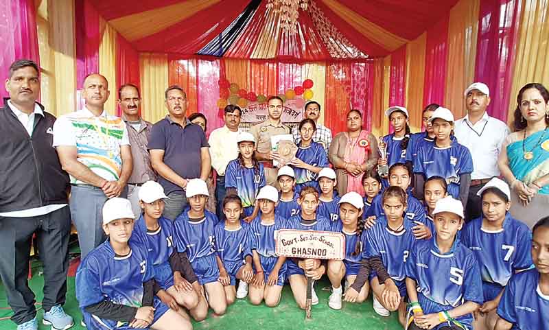 कबड्डी में लोहारा और वॉलीबाल में घासनू स्कूल ने मारी बाजी