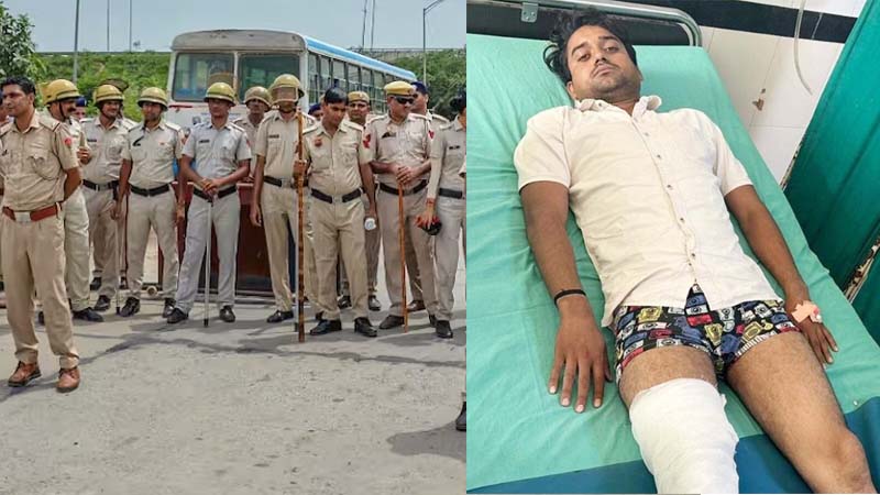 Haryana News : नूंह हिंसा के दो आरोपी पुलिस मुठभेड़ में गिरफ्तार, एक के पैर में लगी गोली