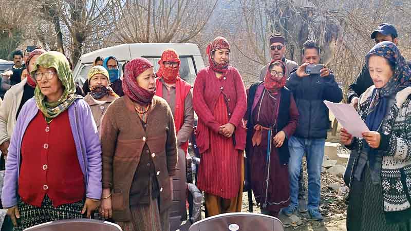 तांदी-वारपा पंचायत पहुंची भारत संकल्प रथयात्रा