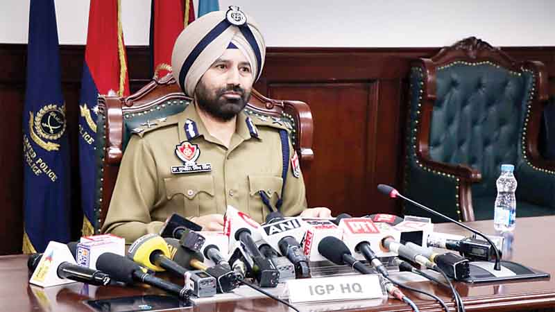 पंजाब में 302 नशा तस्कर गिरफ्तार; IGP गिल का खुलासा; 24.08 किलो हेरोइन, दस किलो अफीम जब्त
