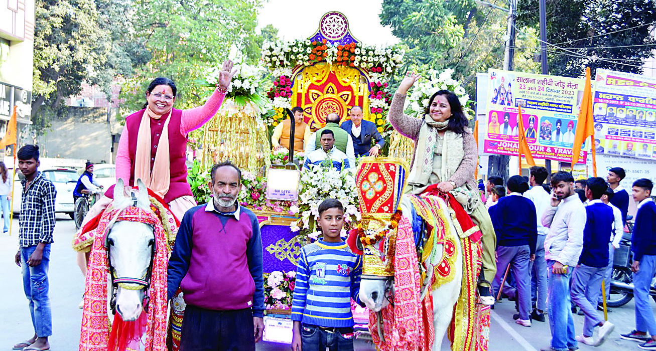 यमुनानगर में झांकियों से गीता का संदेश, गीता महोत्सव के उपलक्ष्य में दो दिवसीय शोभायात्रा