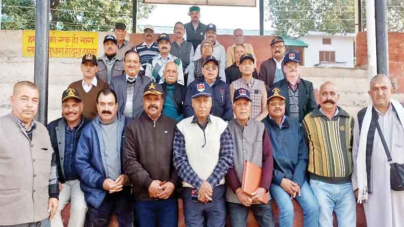हक को एकजुट हो जाएं पूर्व सैनिक; प्रदेशाध्यक्ष कैप्टन पटियाल, जिलाध्यक्ष विजय भट्ट ने भरा जोश