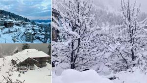 HP Weather: बर्फ से लकदक हुए पहाड़, मैदानों में बारिश, दो दिन भारी बारिश-बर्फबारी का अलर्ट