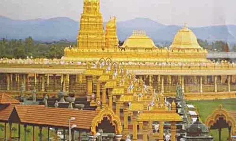 सोने का मंदिर किस देश में स्थित है?
