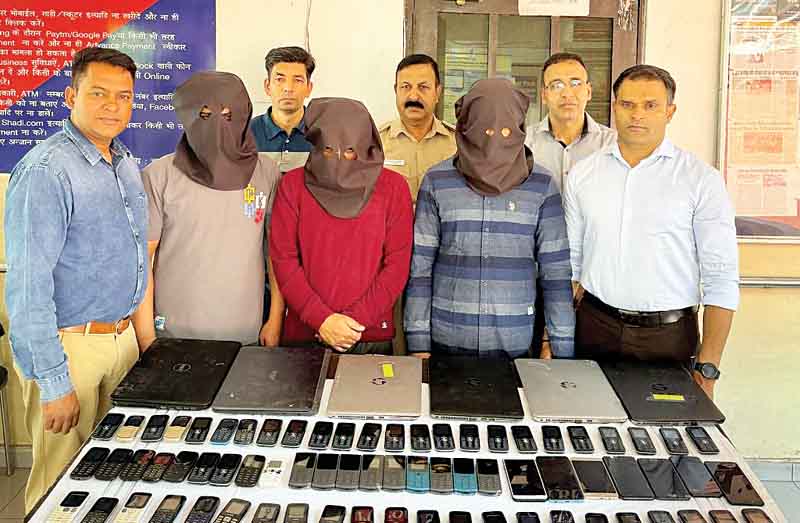 चंडीगढ़ में तीन ठग गिरफ्तार, नौकरी के नाम पर फर्जी ऑफर लैटर भेजकर बनाते थे शिकार