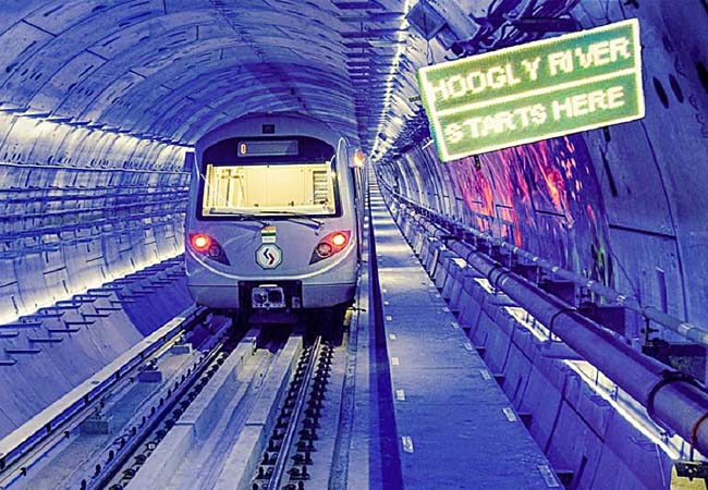 कोलकाता-हावड़ा को जोड़ने वाली अंडरवाटर मेट्रो सेवा 15 मार्च से होगी शुरू