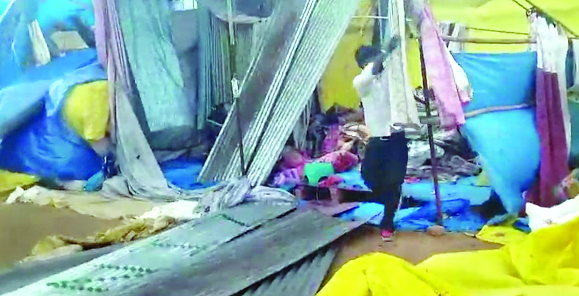 जोगिंद्रनगर में तूफान…मेले में उड़ीं दुकानें-सामान