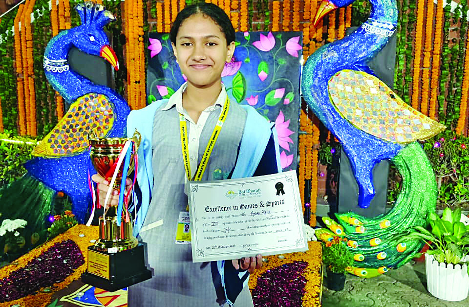हरोली की अनिका को खेलो इंडिया में स्वर्ण पदक