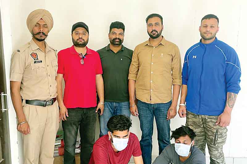 जीरकपुर में 110 ग्राम हेरोइन के साथ दो तस्कर गिरफ्तार