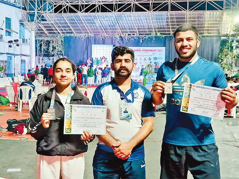कुराश चैंपियनशिप में हिमाचल के खिलाडिय़ों ने जीता रजत पदक