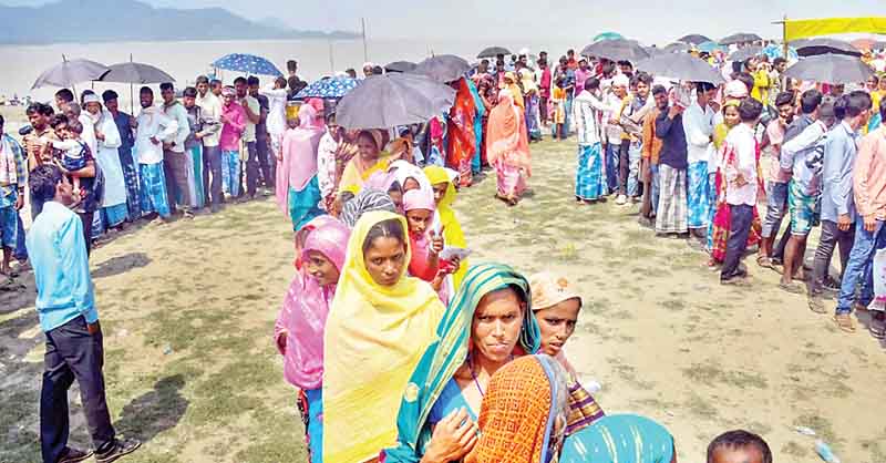 लोकसभा चुनाव : मणिपुर-पश्चिम बंगाल में बंपर वोटिंग