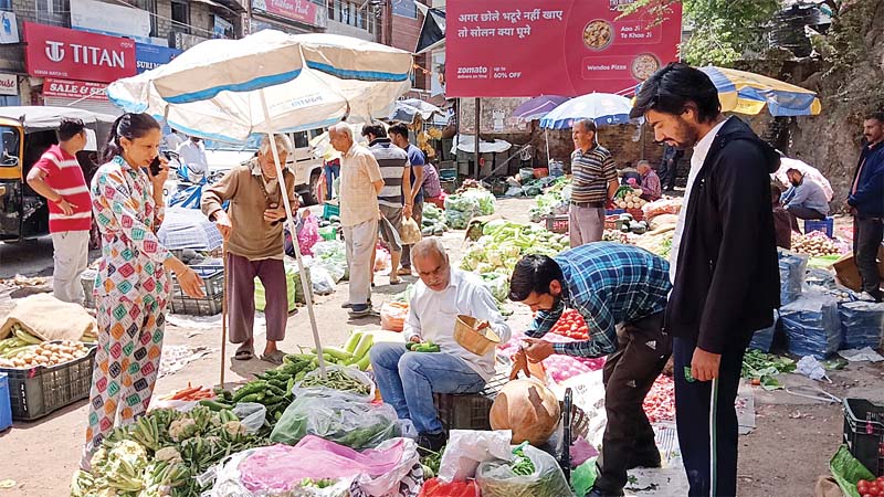 किसान-जनता सब्जी मंडी में हाथों हाथ बिक रही सारी सब्जियां