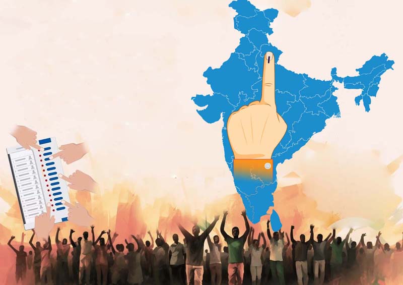 विपक्ष की गारंटियों के बावजूद एनडीए को बहुमत