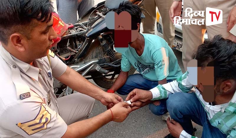 Chitta: 11.05 ग्राम चिट्टे संग चार युवक गिरफ्तार