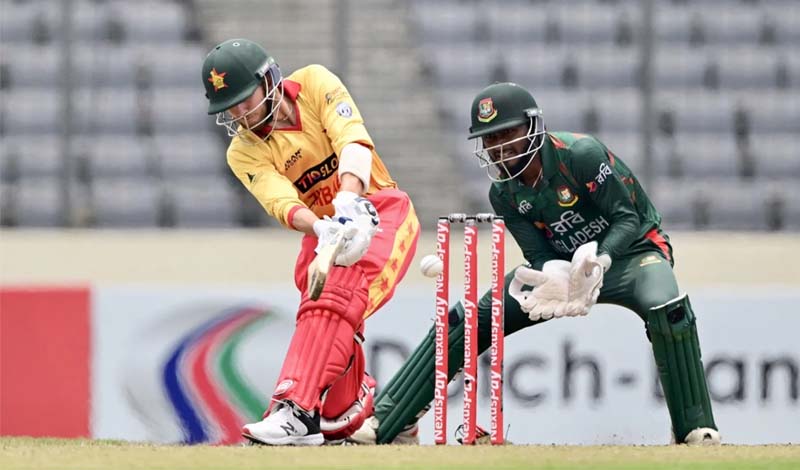 जिम्बाब्वे ने बांग्लादेश को 8 विकेट से हराया