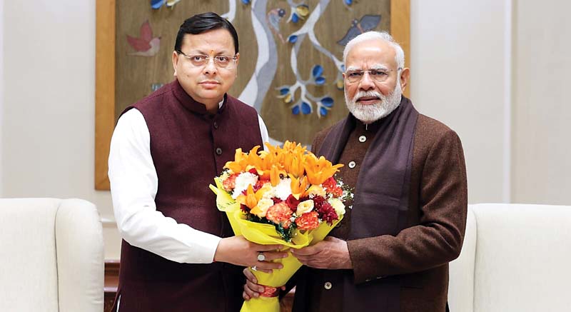 नई दिल्ली में पीएम मोदी से मिले मुख्यमंत्री, धामी ने उत्तराखंड में राष्ट्रीय खेलों के लिए किया आमंत्रित