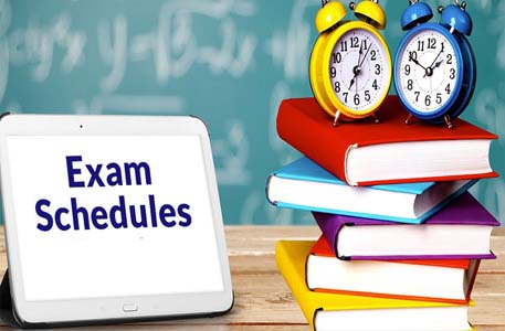 Exam Schedule : प्रोफेशनल कोर्स की Final परीक्षाओं का शेडयूल जारी