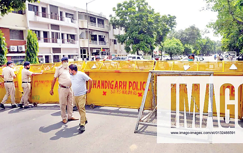 किसानों के चंडीगढ़ कूच पर पुलिस अलर्ट