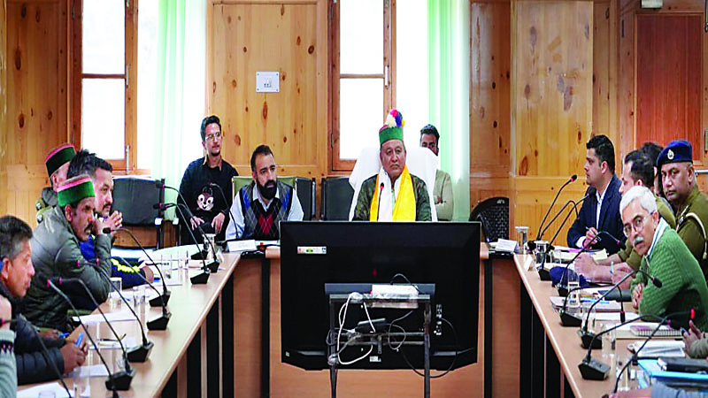 रिकांगपिओ में ग्रीन टैक्स वसूलने पर मंथन
