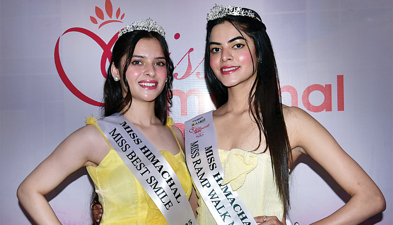 Miss Himachal: मंडी की शिवानी की स्माइल ब्यूटीफुल, हमीरपुर की श्रेया ‘मिस रैंपवॉक’ मॉडल