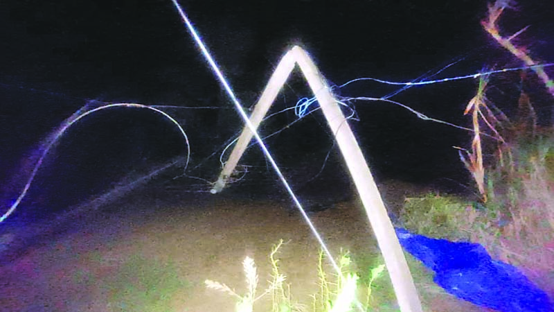 आंधी से बिजली बोर्ड को 25 लाख का झटका