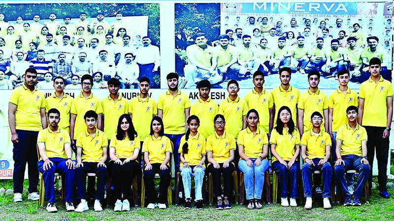 जेईई मेन्स में छाए मिनर्वा के छात्र