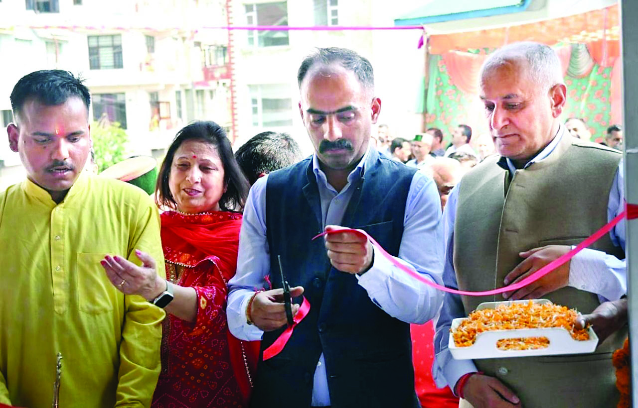 कंगनाधार वार्ड में वर्षाशालिका का उद्घाटन