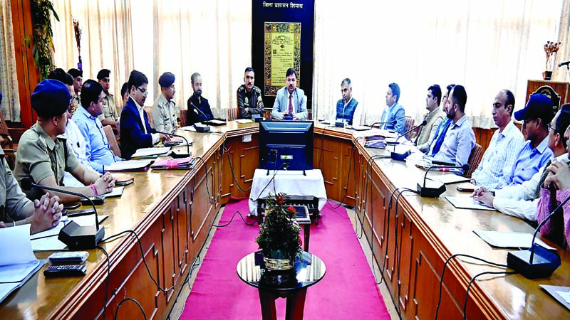 मानसून को लेकर नए प्लान के साथ होगा काम, डीसी ने सभी एसडीएम को दिए निर्देश