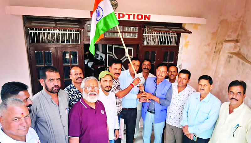 चुवाड़ी में कल तिरंगा लहराएगी भाजपा