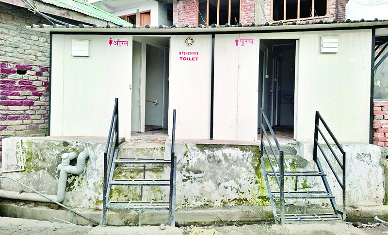 ताले खुले, भरमौर में फारिग होने में नहीं होगी दिक्कत