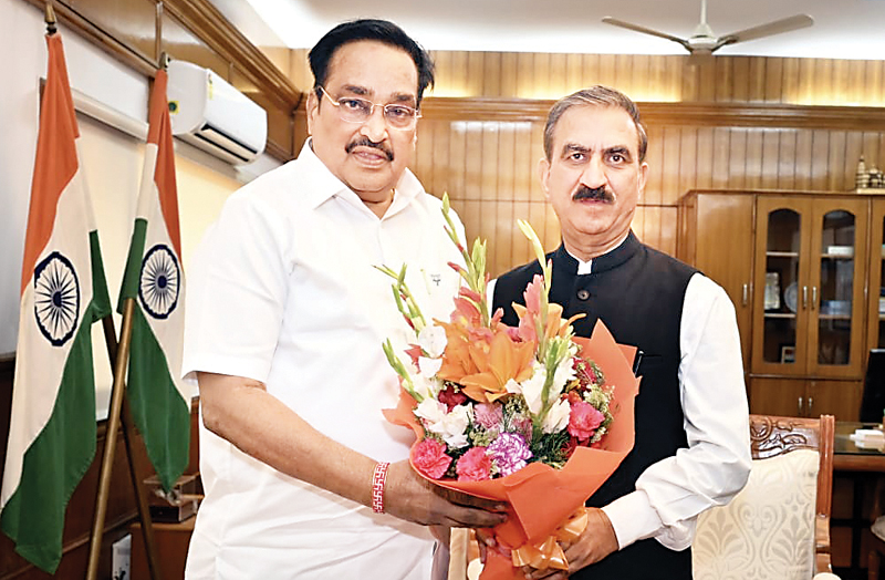 Himachal News: चिनाब के प्रोजेक्टों में मदद करे केंद्र, CM ने हिमाचल के हितों की रखी बात